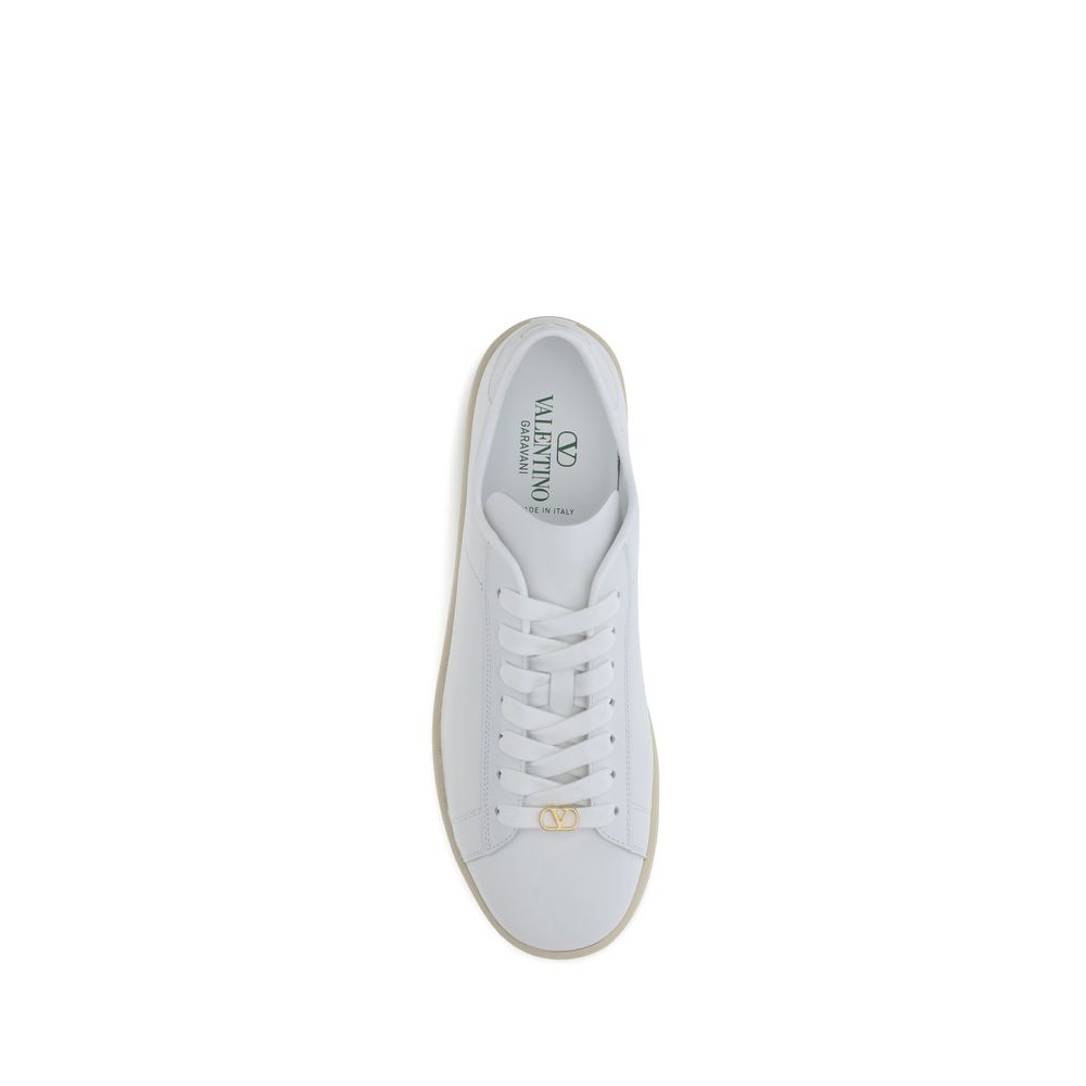 【関税込み】VALENTINO GARAVANI 'ROYCO' SNEAKERS VALENTINO GARAVANI Royco leather sneakers | NET-A-PORTER