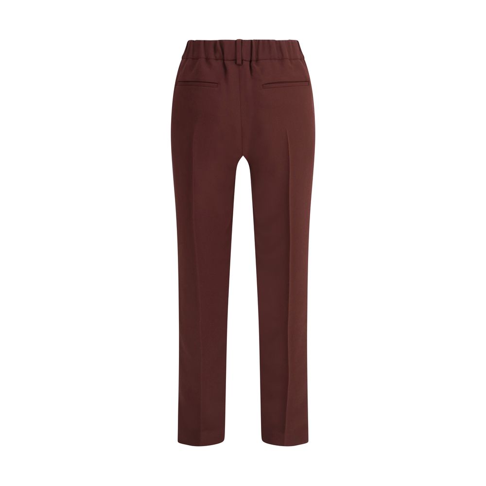 【送料&関税込】Brunello Cucinelli Tailored Pants In Organic Gabardine garment dyed trousers for Man in Khaki | Brunello
