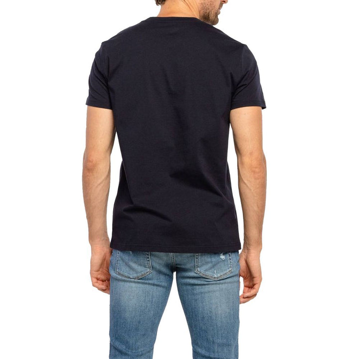 Balmain Blue Cotton T-Shirt