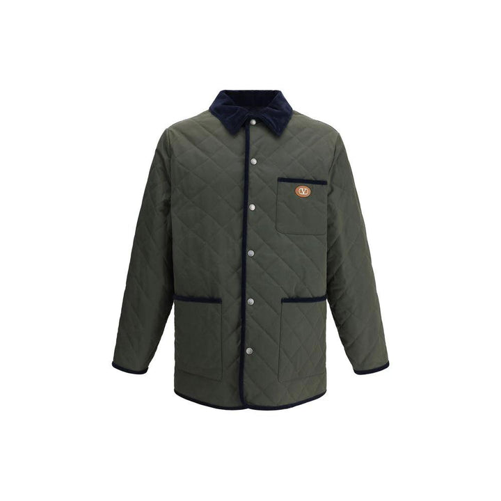 Valentino Bicolor Polyamide Coat