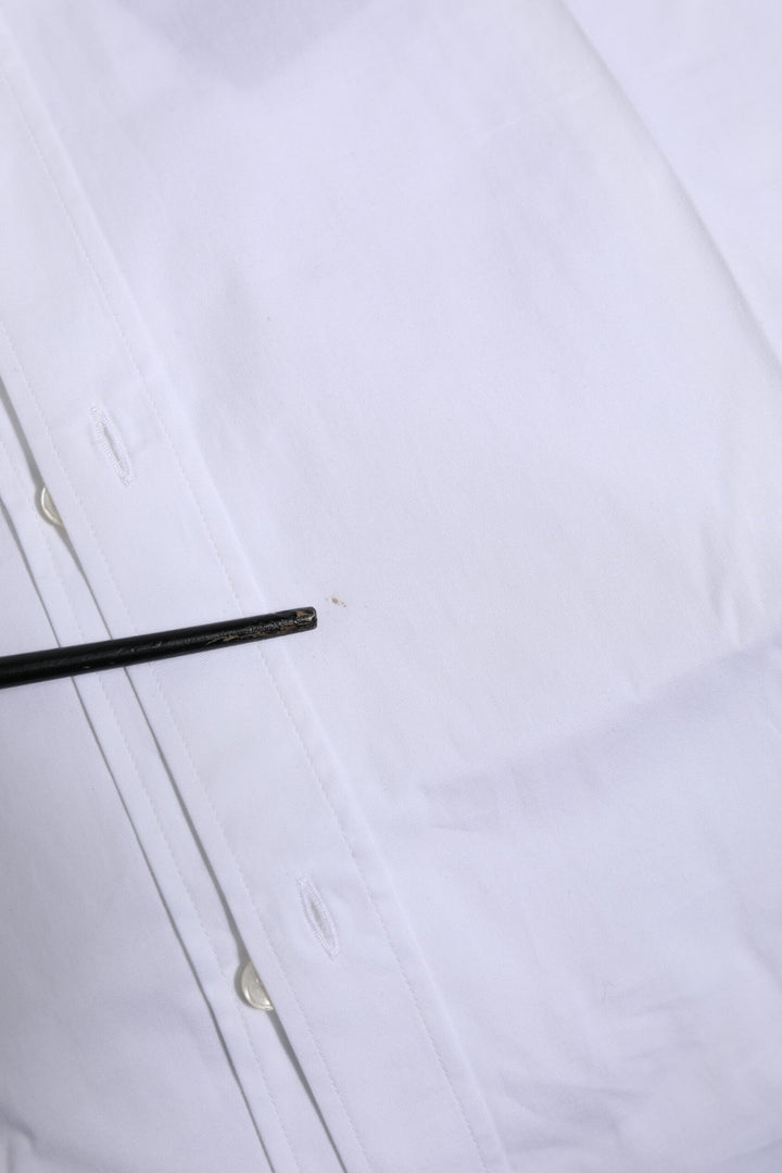 Dolce & Gabbana White Cotton GOLD Long Sleeves Formal Shirt by Dolce & Gabbana outlet now on sale