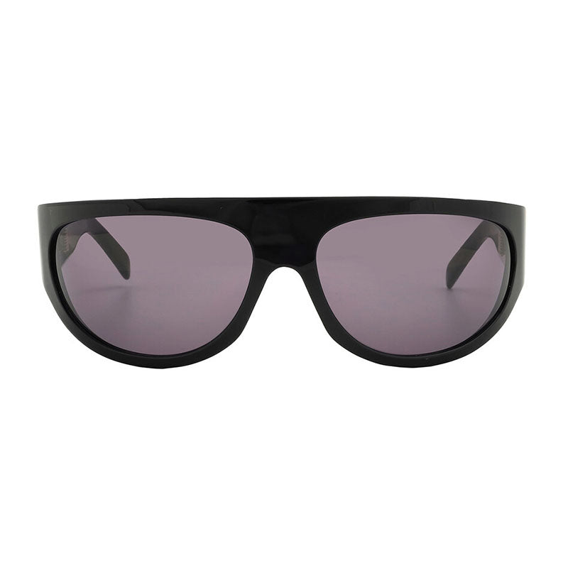 Celine Sunglasses Geometric Full Rim, Shiny Black Frame and Smoke Lens CL40272I01A