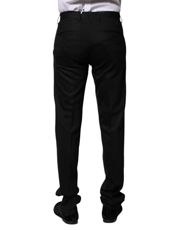 Dolce &amp; Gabbana Sample Sale Dolce &amp; Gabbana Black Wool Formal Dress Pants - | Designer outlet