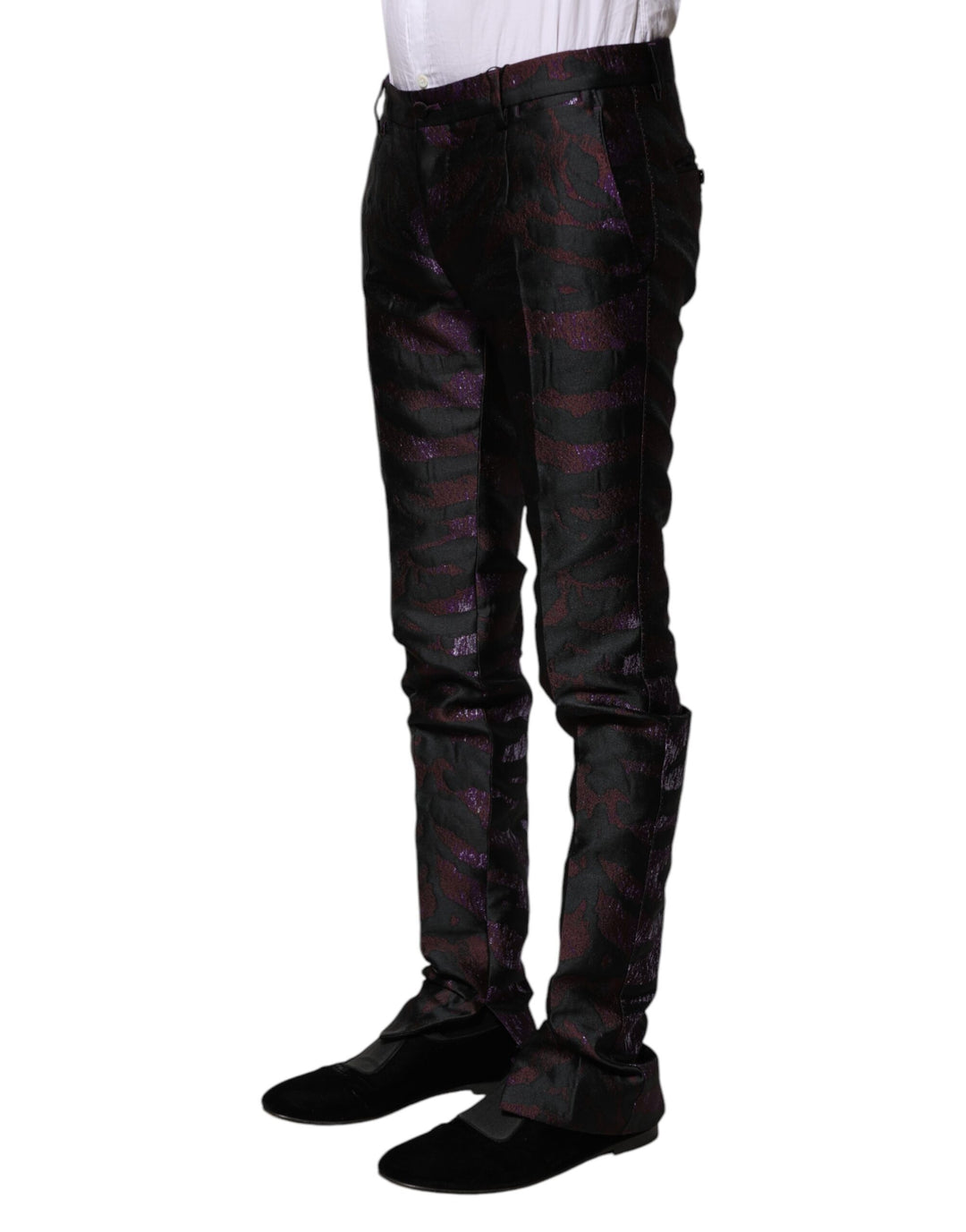 Dolce &amp; Gabbana Sample Sale Dolce &amp; Gabbana Multicolor Polyester Patterned Pants - | Designer outlet