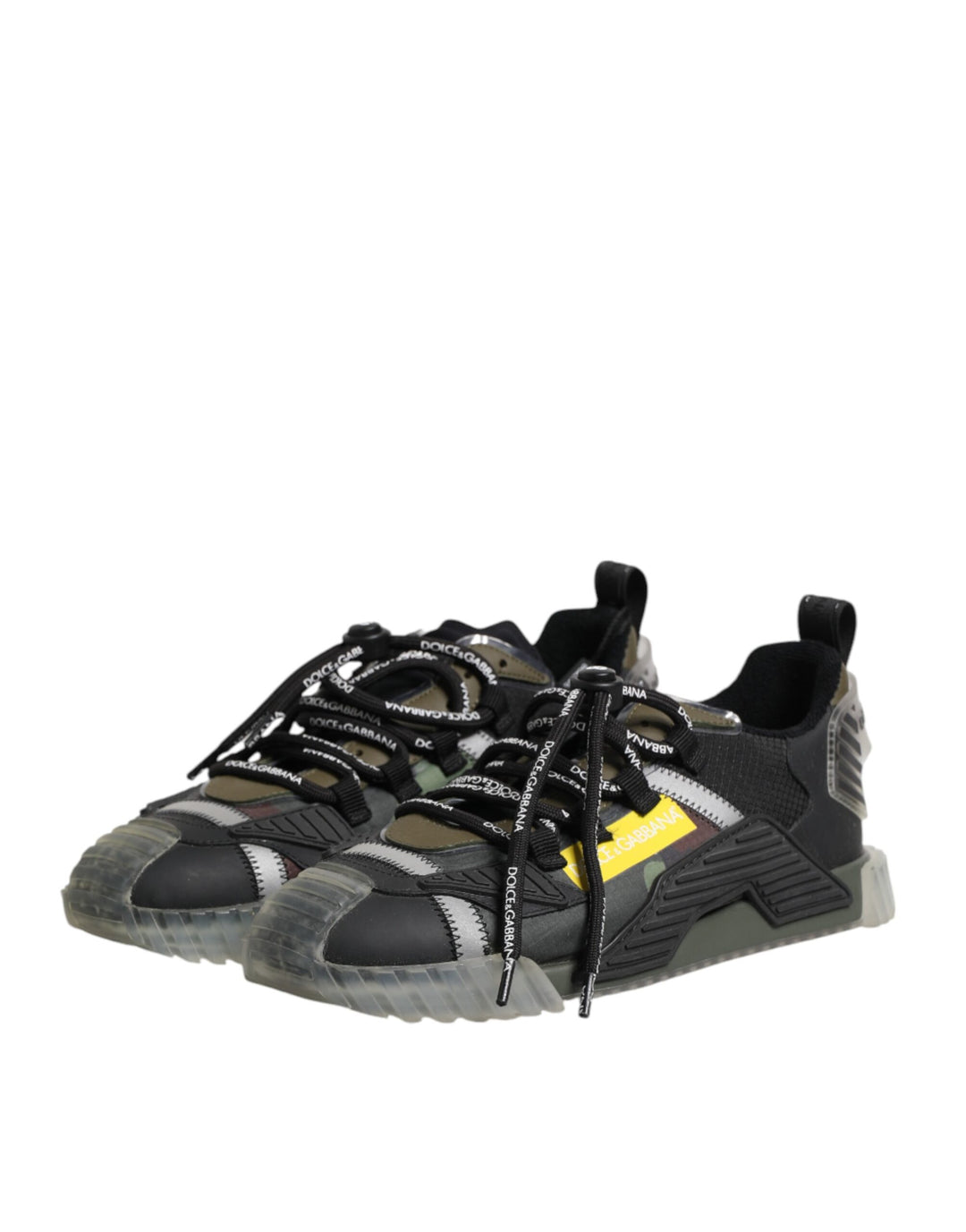 Dolce &amp; Gabbana Sample Sale Dolce &amp; Gabbana Multicolor Lace Up Low Top NS1 Sneakers Shoes - | Designer outlet