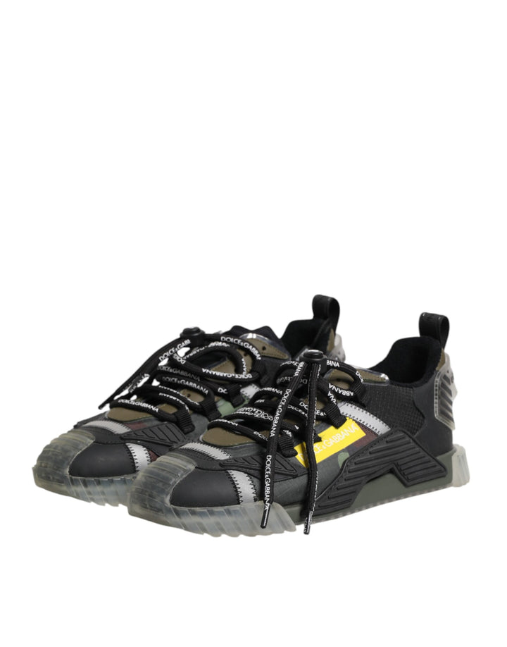 Dolce &amp; Gabbana Sample Sale Dolce &amp; Gabbana Multicolor Lace Up Low Top NS1 Sneakers Shoes - | Designer outlet