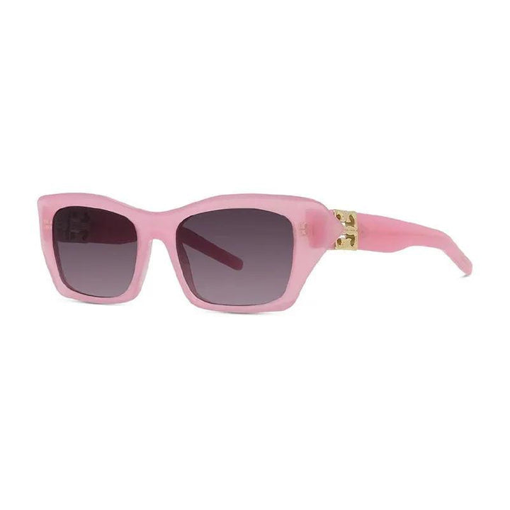 Givenchy Sunglasses Cat Eye Full Rim, Shiny Pink Frame And Purple Gradient Mirror Lens Gv40103I72Z