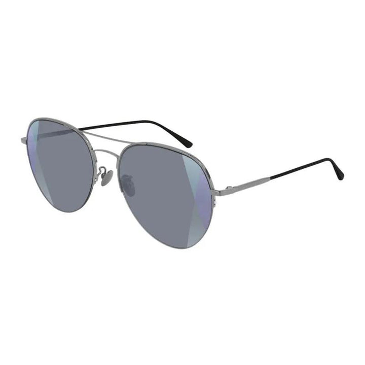 Bottega Veneta Sunglasses Aviator Full Rim, Ruthenium/black Frame And Grey Lens Bv0247S005