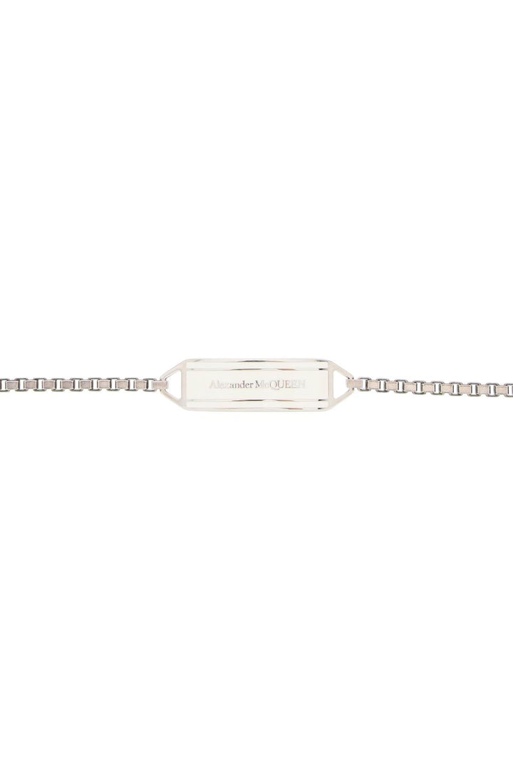 Alexander Mcqueen Identity Chain Bracelet