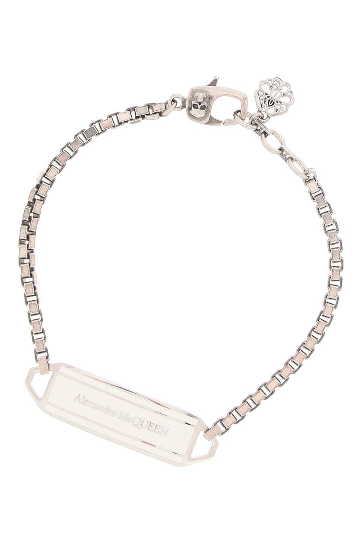 Alexander Mcqueen Identity Chain Bracelet