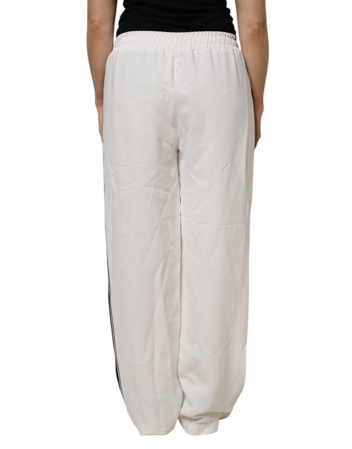 Dolce &amp; Gabbana Sample Sale Dolce &amp; Gabbana White Jogger Sweatpants Pants - | Designer outlet