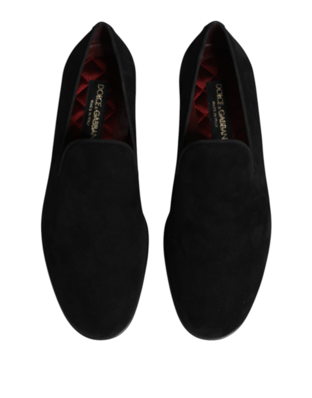Dolce &amp; Gabbana Sample Sale Dolce &amp; Gabbana Black Suede Slip On Loafers Formal Shoes - | Designer outlet