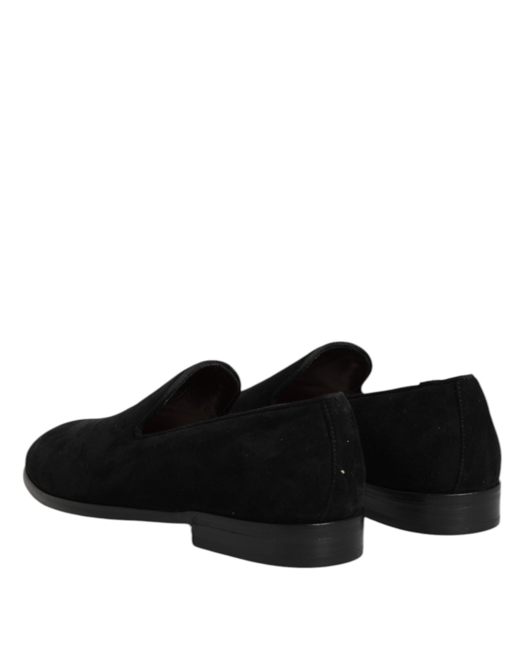 Dolce &amp; Gabbana Sample Sale Dolce &amp; Gabbana Black Suede Slip On Loafers Formal Shoes - | Designer outlet
