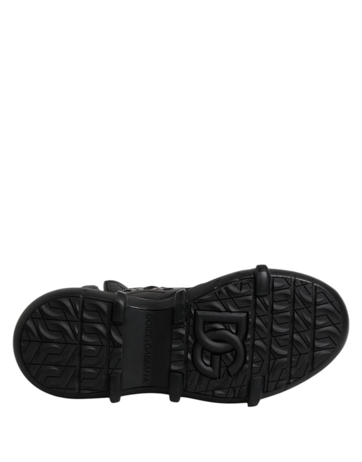 Dolce &amp; Gabbana Sample Sale Dolce &amp; Gabbana Black Leather Casual Mens Ankle Boots Shoes - | Designer outlet
