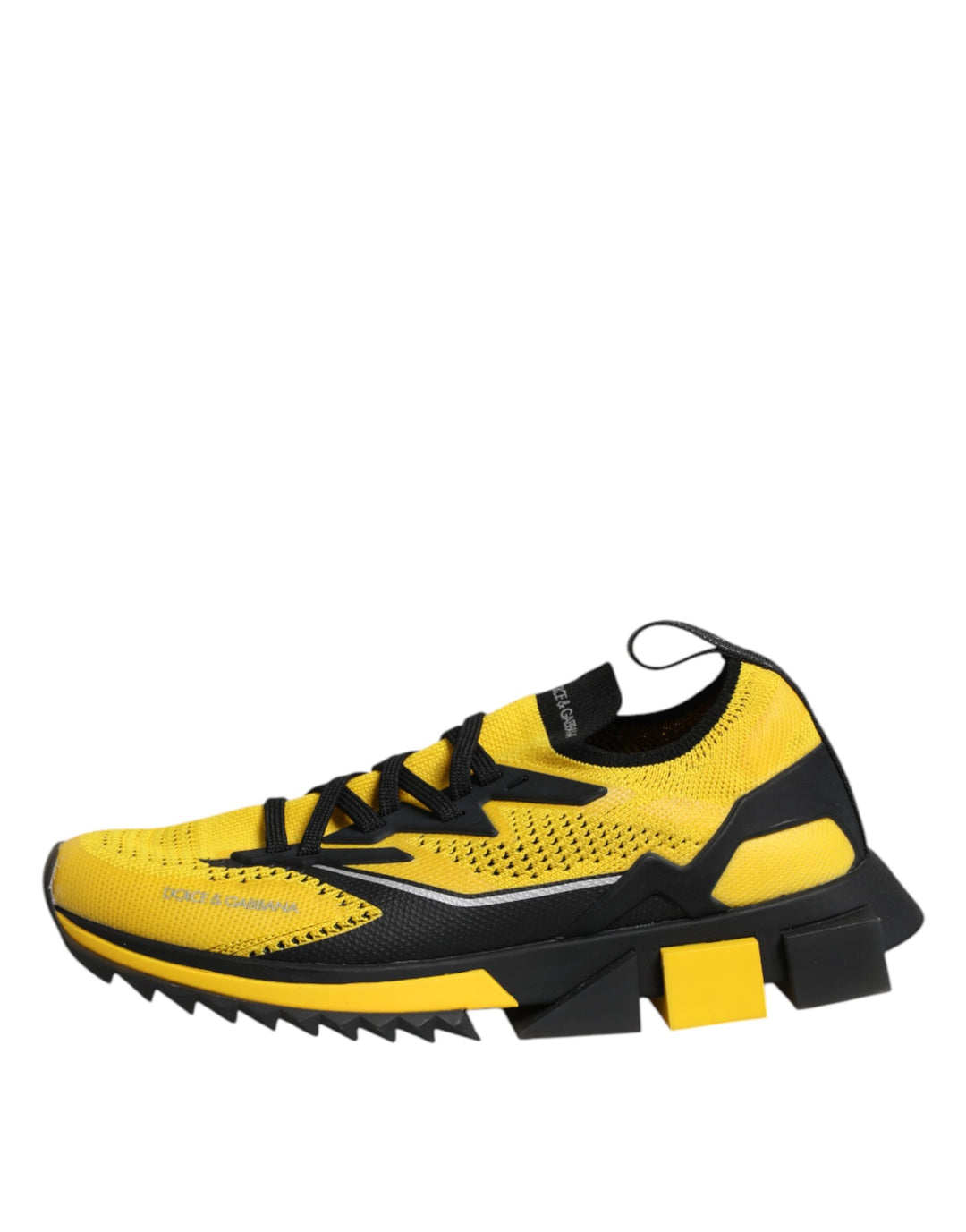 Dolce &amp; Gabbana Sample Sale Dolce &amp; Gabbana Yellow SORRENTO Sport Stretch Sneakers Shoes - | Designer outlet