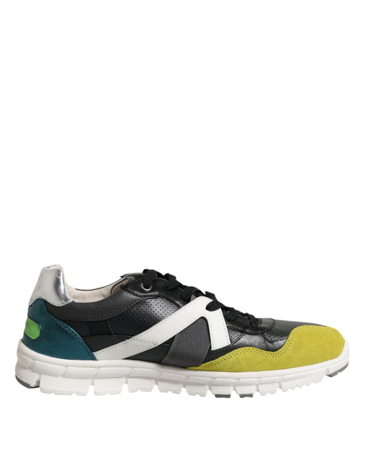 Dolce &amp; Gabbana Sample Sale Dolce &amp; Gabbana Multicolor Lace Up Low Top Men Sneakers Shoes - | Designer outlet