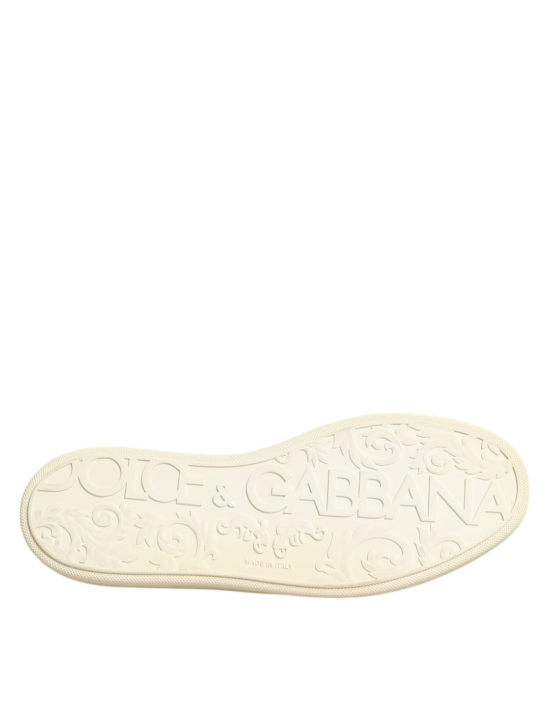 Dolce &amp; Gabbana Black Leather Bee Crown Low Top Sneakers Shoes by Dolce &amp; Gabbana outlet now on sale