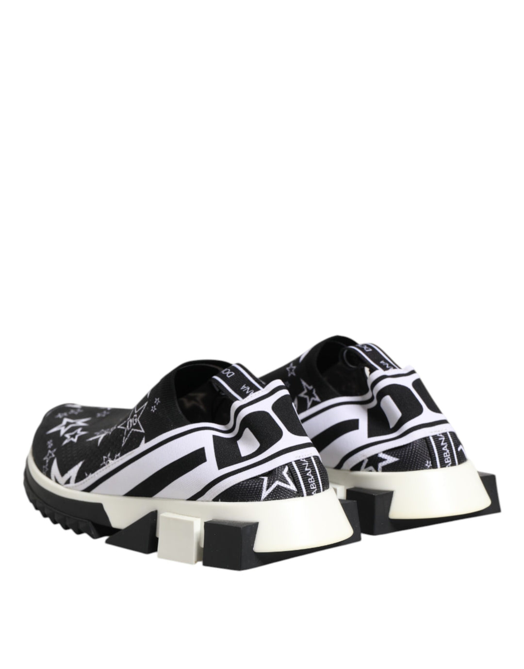 Dolce &amp; Gabbana Black White Sorrento Low Top Sneakers Shoes by Dolce &amp; Gabbana outlet now on sale