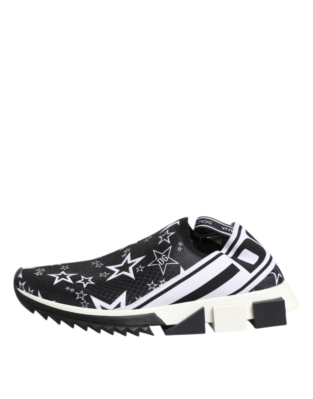 Dolce &amp; Gabbana Black White Sorrento Low Top Sneakers Shoes by Dolce &amp; Gabbana outlet now on sale