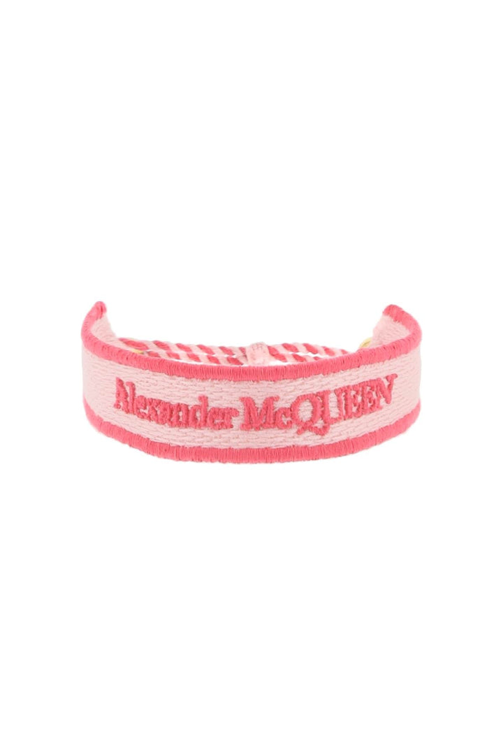 Alexander Mcqueen Embroidered Bracelet