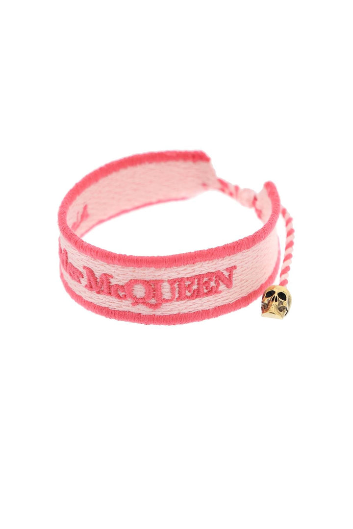 Alexander Mcqueen Embroidered Bracelet