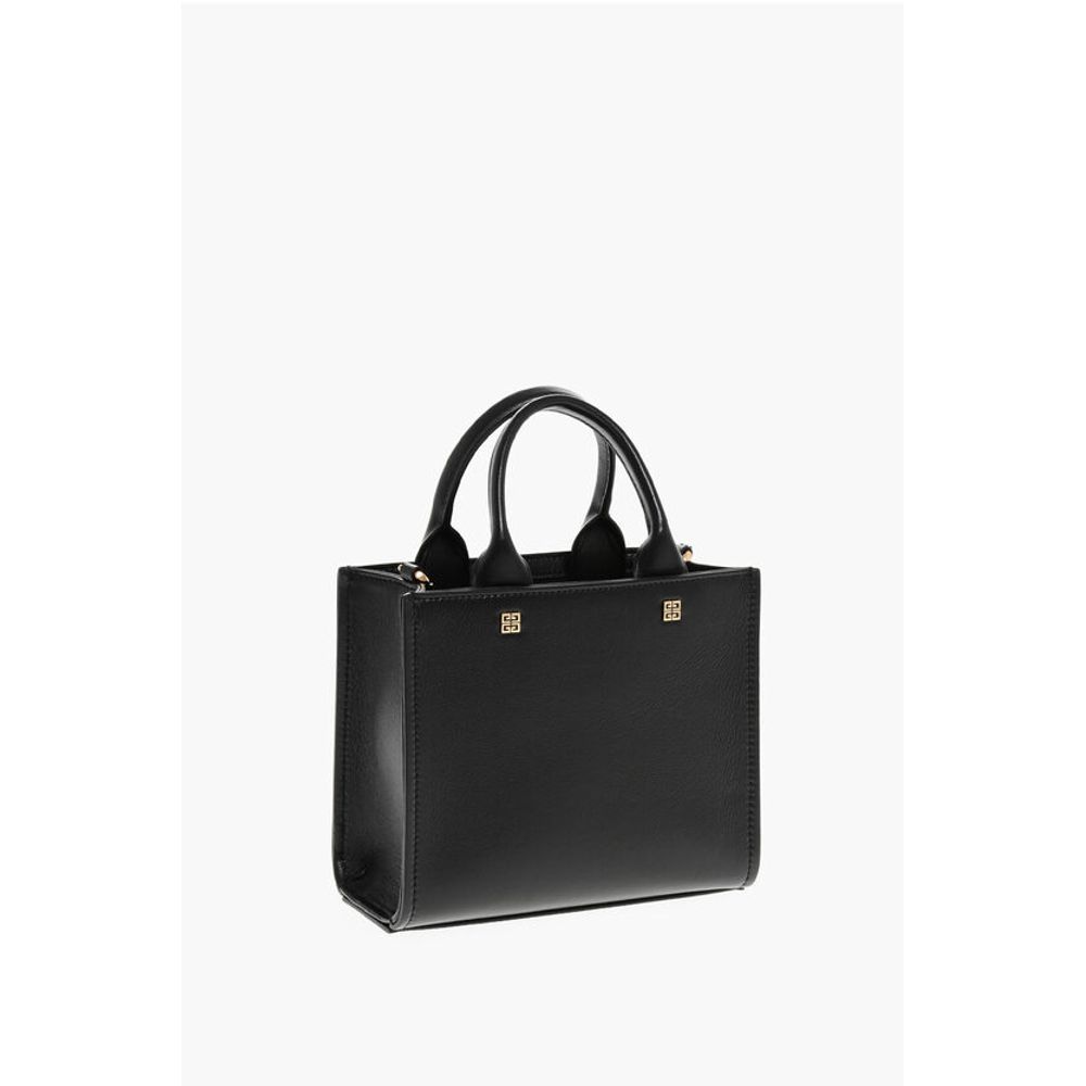 Givenchy Brushed Leather TORON Tote Bag with Maxi Shoulder Strap