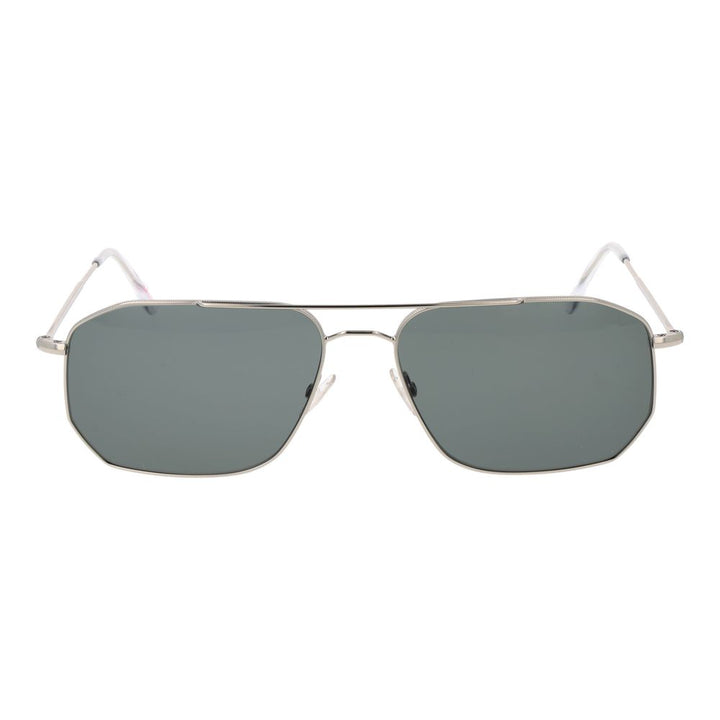 Andy Wolf Silver Men Sunglasses