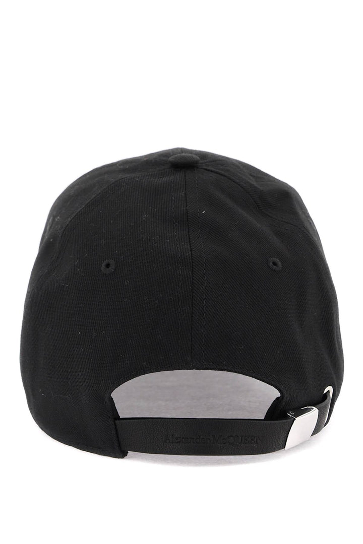 Alexander Mcqueen Embroidered Logo Baseball Cap