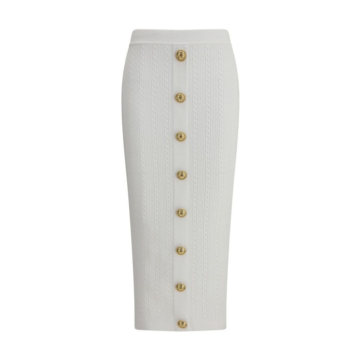 Balmain Knit midi Skirt