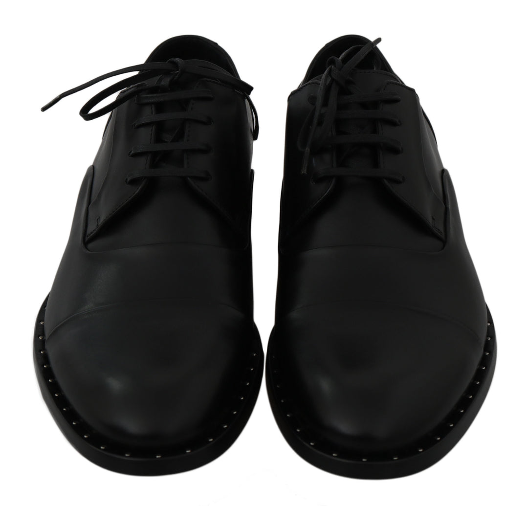 Dolce &amp; Gabbana Sample Sale Dolce &amp; Gabbana Black Leather Derby Formal Shoes - | Designer outlet