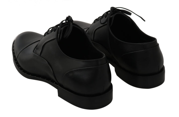 Dolce &amp; Gabbana Sample Sale Dolce &amp; Gabbana Black Leather Derby Formal Shoes - | Designer outlet