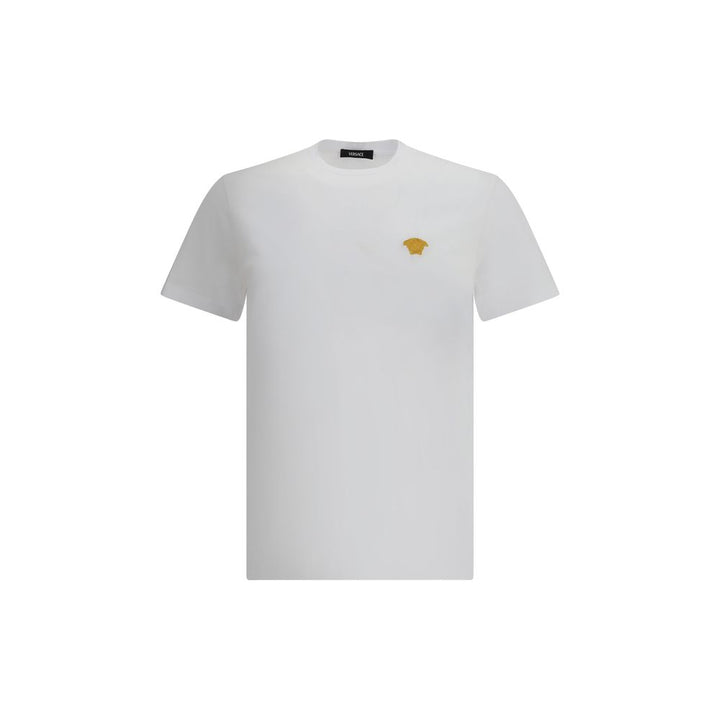 Versace White Cotton T-Shirt by Versace outlet now on sale