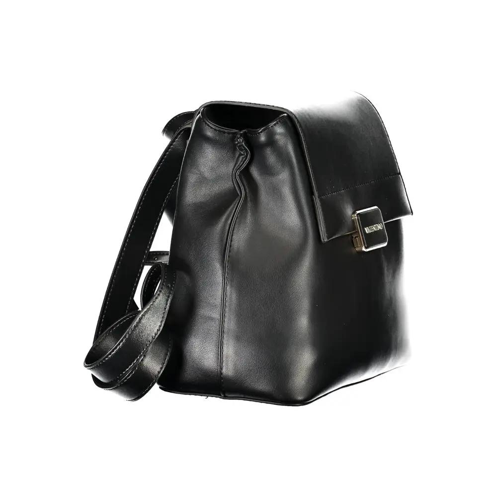 Valentino Sample Sale | Valentino Black Polyethylene Backpack - | Designer outlet