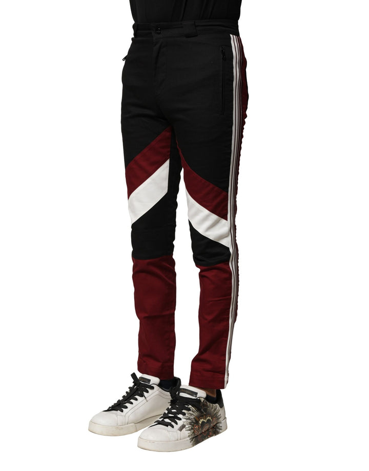 Dolce &amp; Gabbana Multicolor Cotton Jogger Men Pants by Dolce &amp; Gabbana outlet now on sale