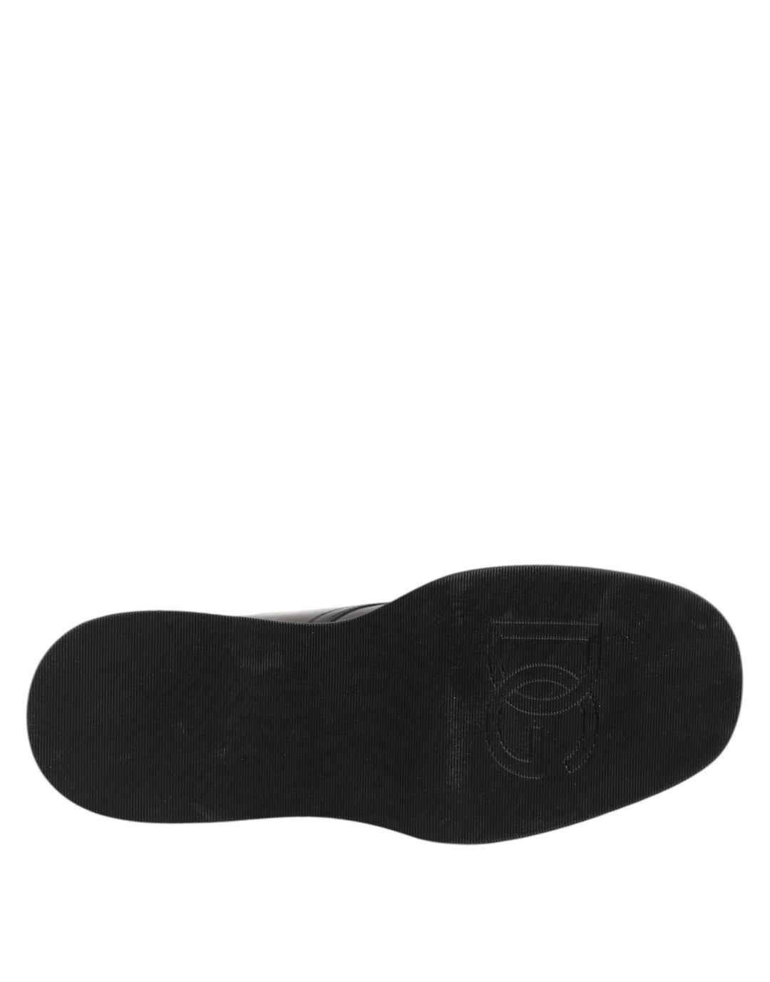 Dolce &amp; Gabbana Sample Sale Dolce &amp; Gabbana Black Leather Logo Ankle Boots Lace Up Shoes - | Designer outlet