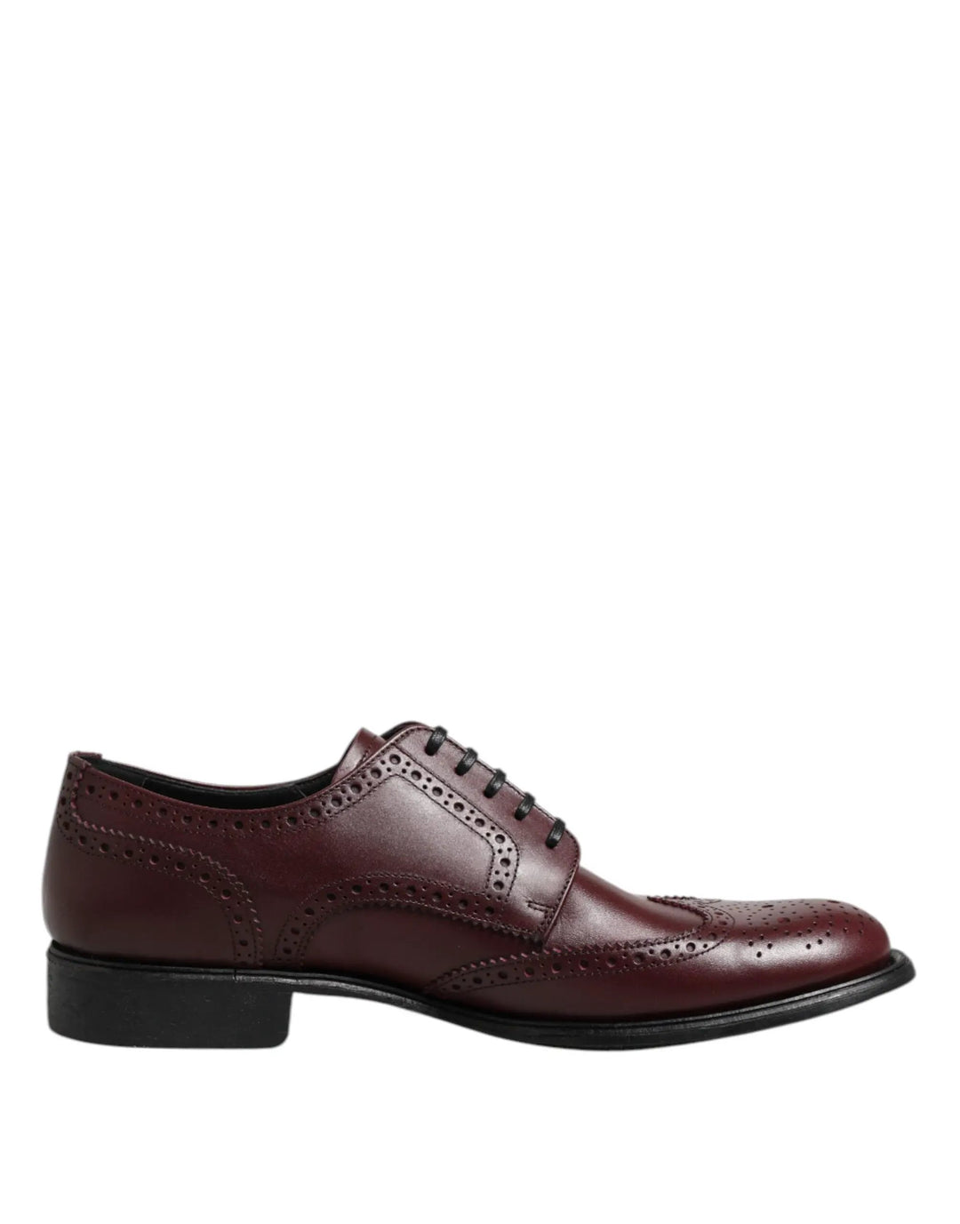Dolce &amp; Gabbana Sample Sale | Dolce &amp; Gabbana Brown Leather Lace Up Derby Dress Shoes - | Designer outlet