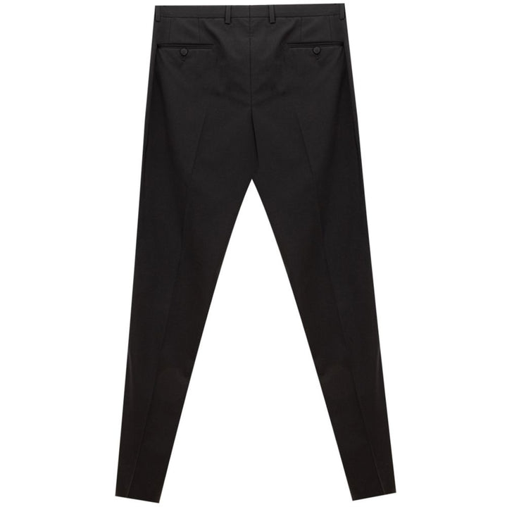 Dolce &amp; Gabbana Black Wool Dress Pants by Dolce &amp; Gabbana outlet now on sale