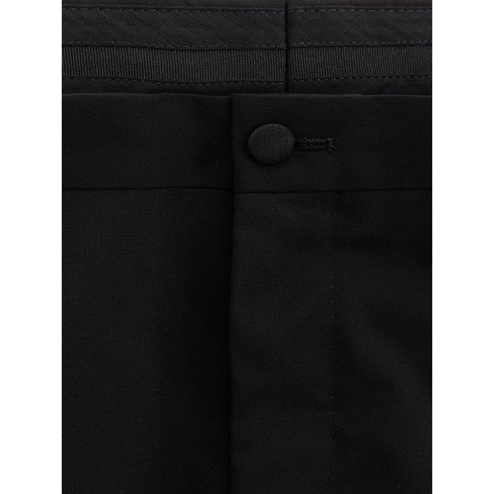 Dolce &amp; Gabbana Black Wool Dress Pants by Dolce &amp; Gabbana outlet now on sale
