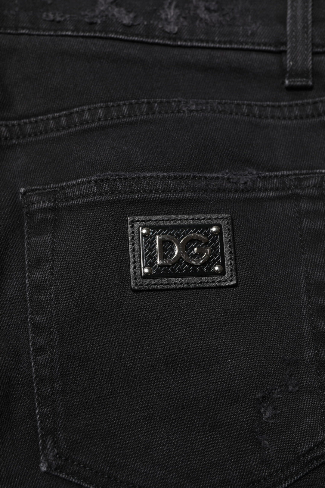 Dolce & Gabbana Black Cotton Skinny Men Denim Jeans by Dolce & Gabbana outlet now on sale