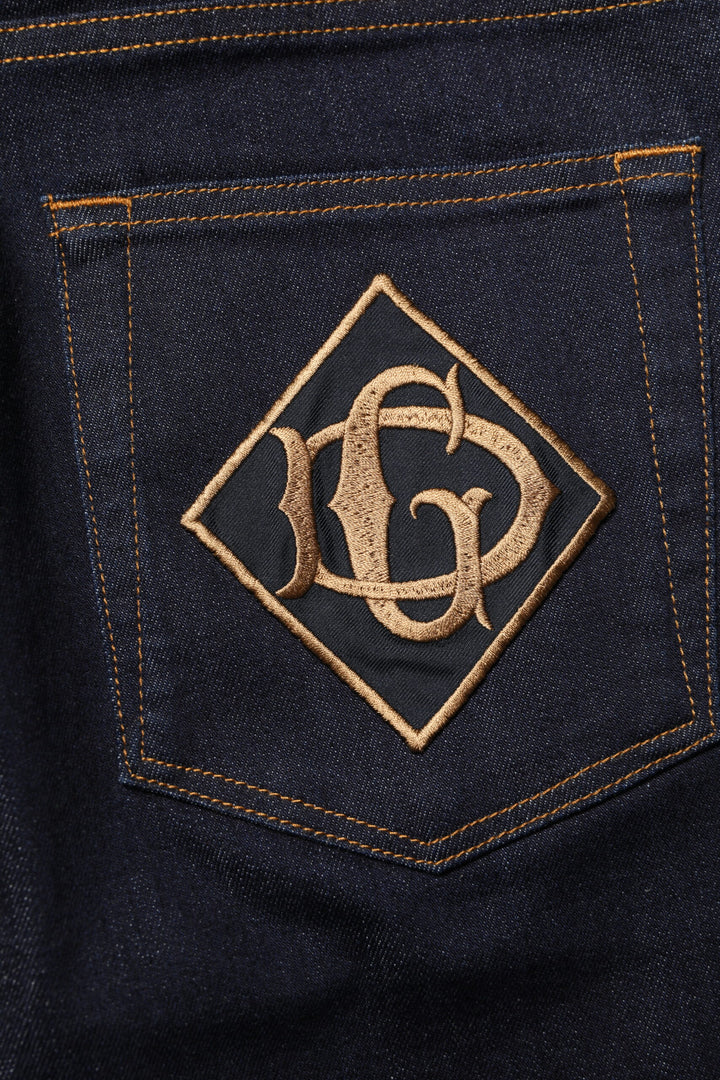 Dolce &amp; Gabbana Sample Sale Dolce &amp; Gabbana Black Cotton Skinny Men Denim Jeans - | Designer outlet