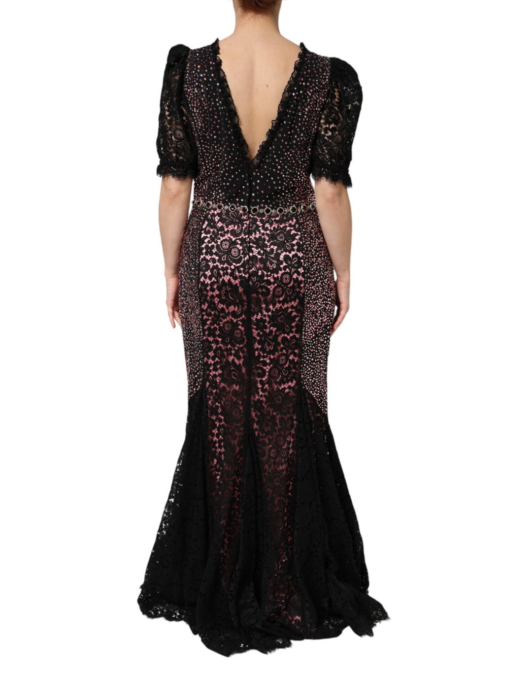 Dolce &amp; Gabbana Sample Sale Dolce &amp; Gabbana Multicolor Embellished Mermaid Gown Dress - | Designer outlet