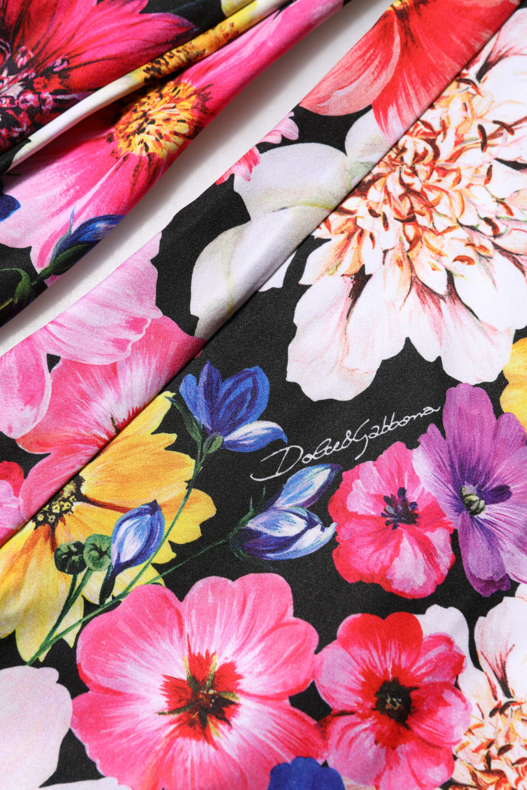 Dolce &amp; Gabbana Multicolor Floral High Waist Leggings Pants by Dolce &amp; Gabbana outlet now on sale