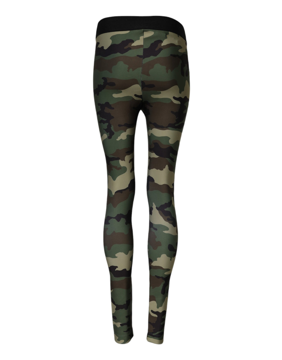Dolce &amp; Gabbana Multicolor Camouflage DG Waist Leggings Pants by Dolce &amp; Gabbana outlet now on sale