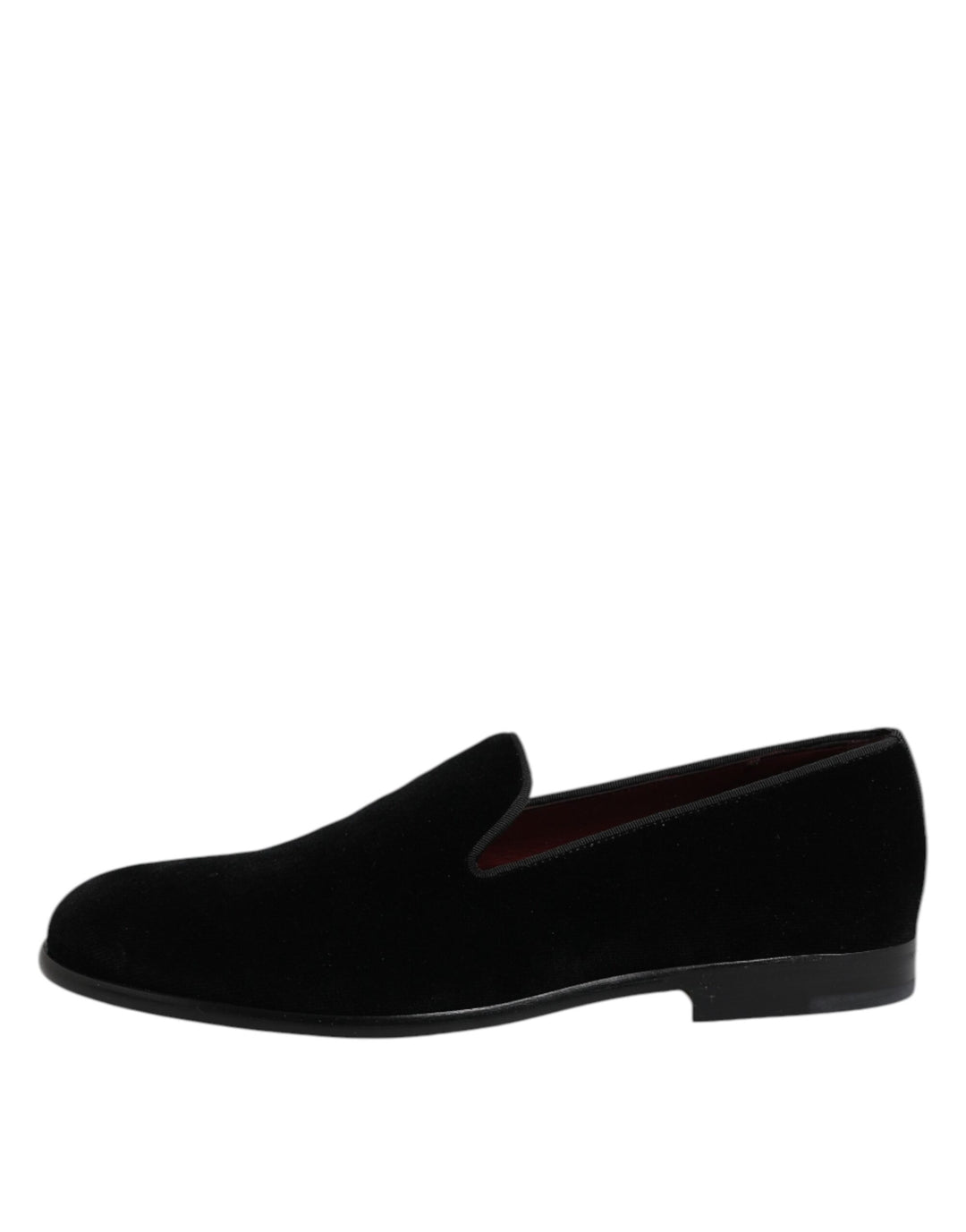 Dolce &amp; Gabbana Sample Sale Dolce &amp; Gabbana Black Velvet Slip On Loafers Formal Shoes - | Designer outlet