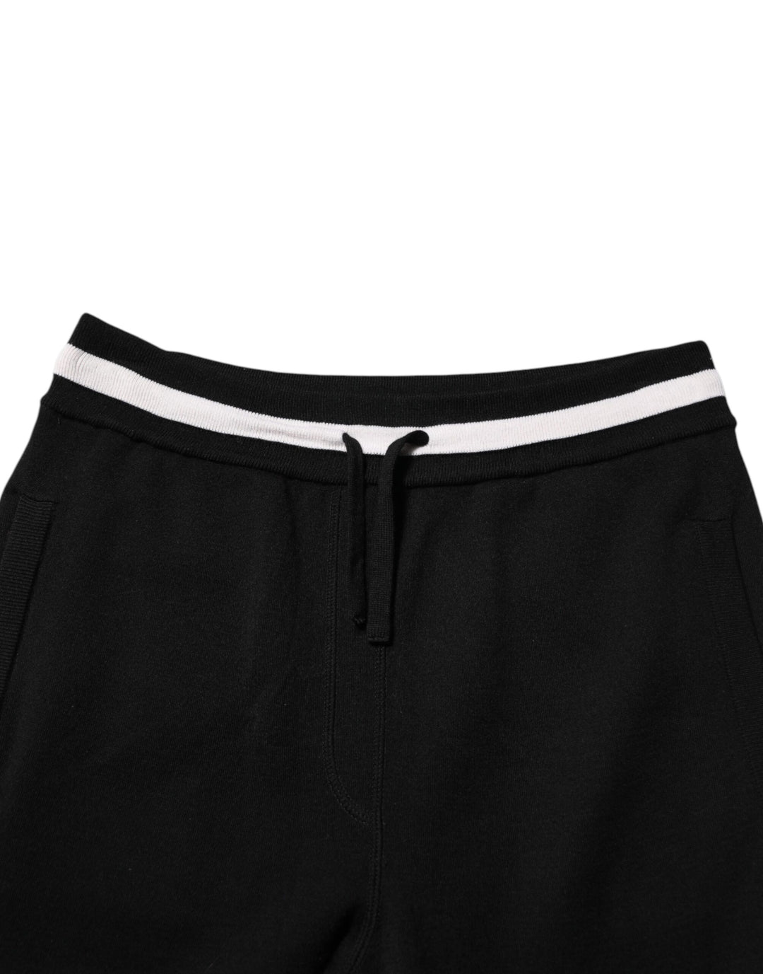 Dolce &amp; Gabbana Sample Sale Dolce &amp; Gabbana Black Cotton Men Jogger Sweatpants Pants - | Designer outlet