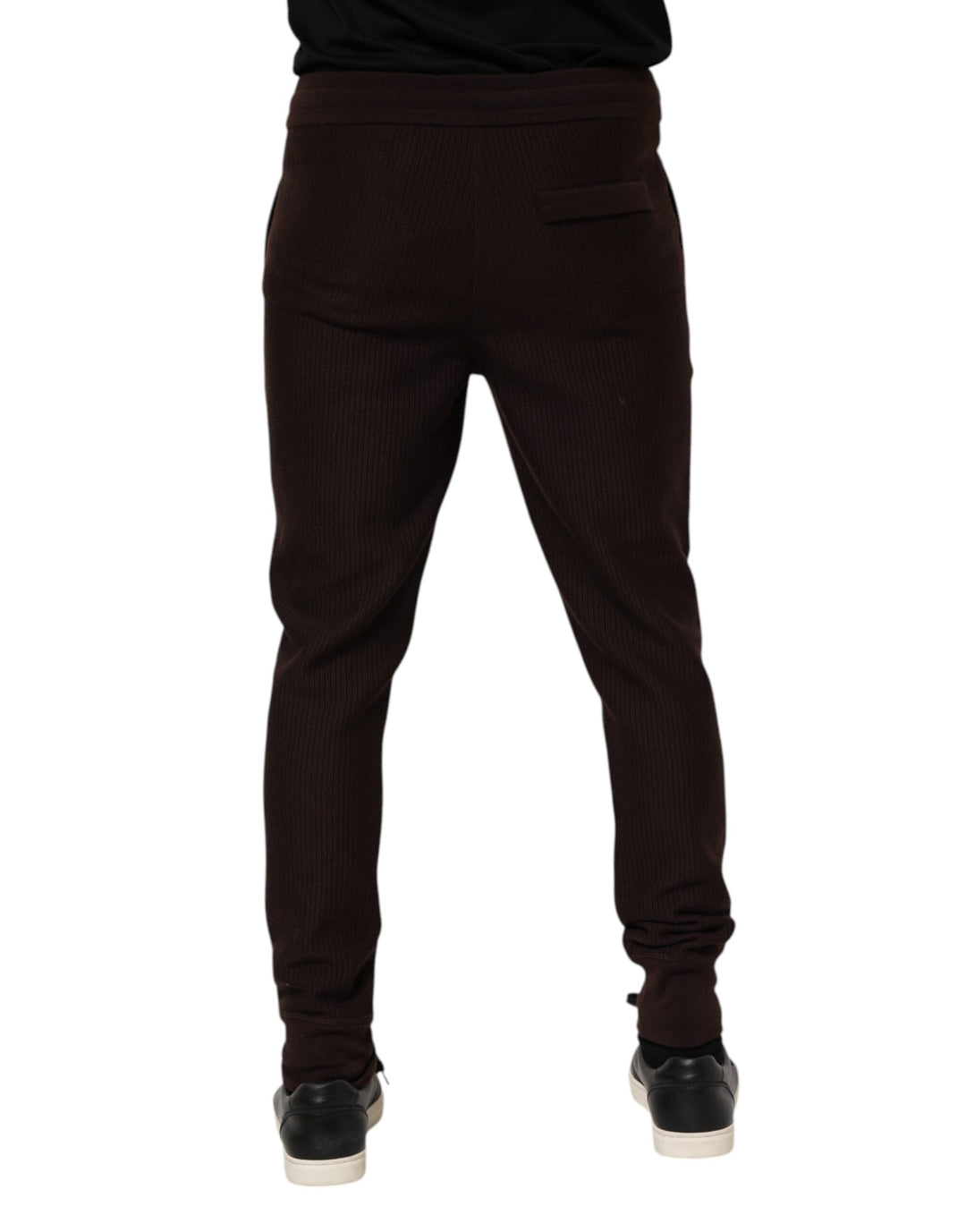 Dolce &amp; Gabbana Sample Sale Dolce &amp; Gabbana Brown Cashmere Men Jogger Sweatpants Pants - | Designer outlet