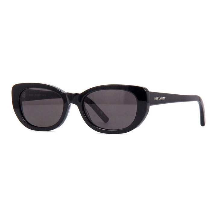 Saint Laurent Sunglasses Cat Eye Full Rim, Black Frame and Grey Lens SL316BETTY001
