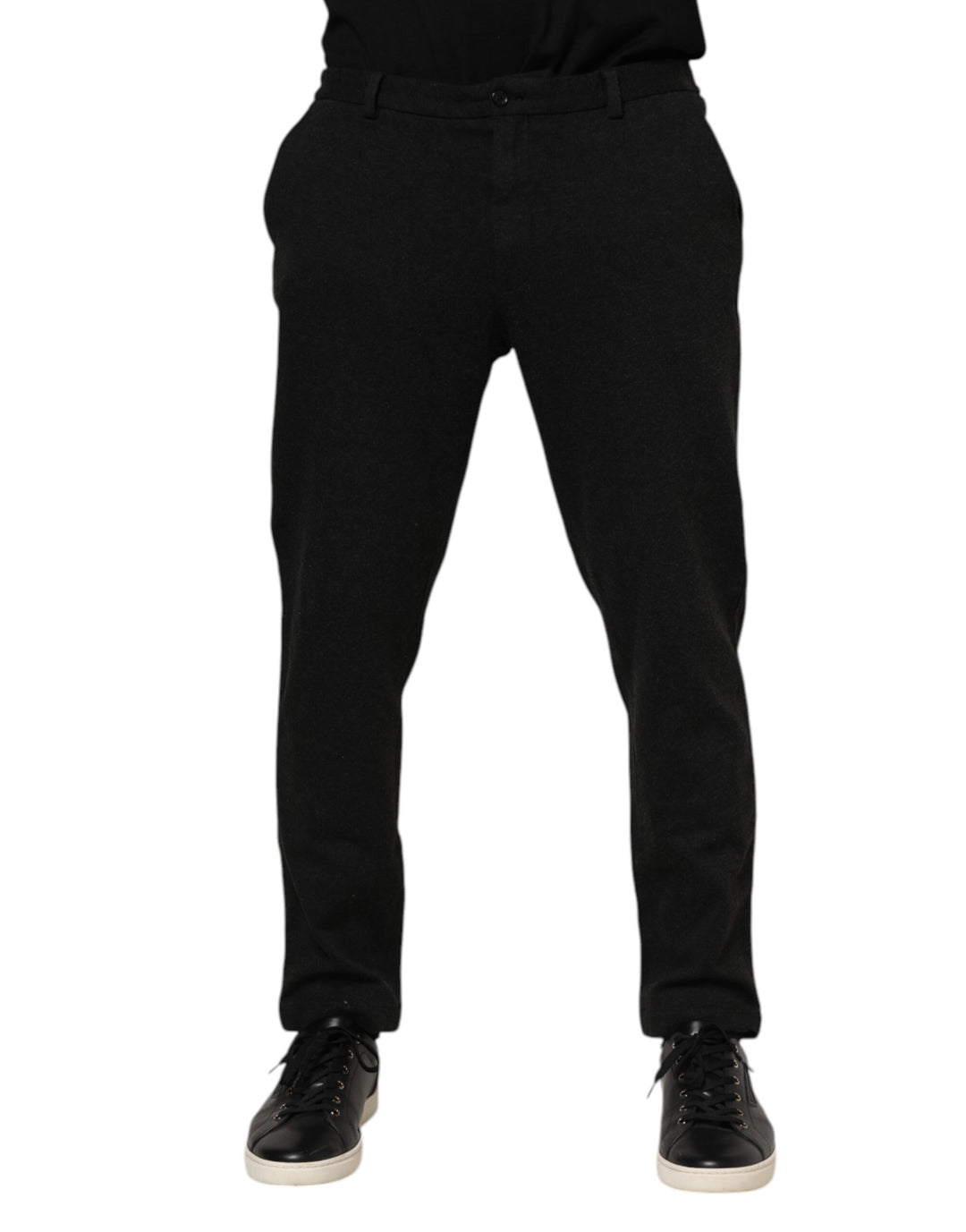 Dolce &amp; Gabbana Dark Gray Viscose Dress Men Pants by Dolce &amp; Gabbana outlet now on sale