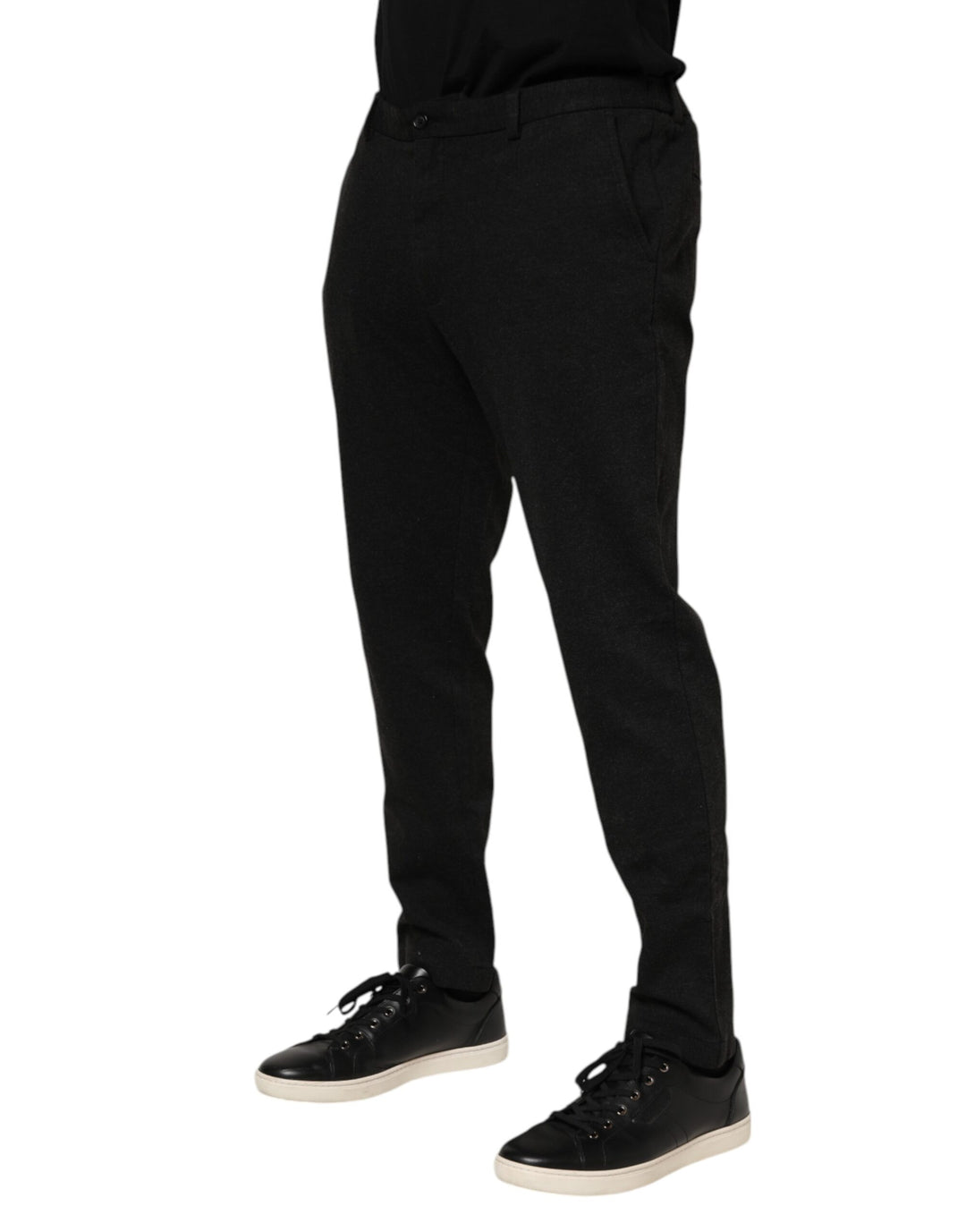 Dolce &amp; Gabbana Sample Sale Dolce &amp; Gabbana Dark Gray Viscose Dress Men Pants - | Designer outlet