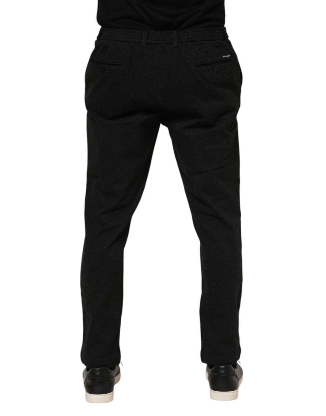Dolce &amp; Gabbana Sample Sale Dolce &amp; Gabbana Dark Gray Viscose Dress Men Pants - | Designer outlet